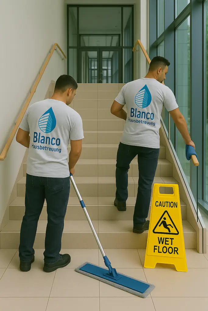 Hausbetreuung Team in Wien Team – Stiegenhausreinigung im Wohnhaus
